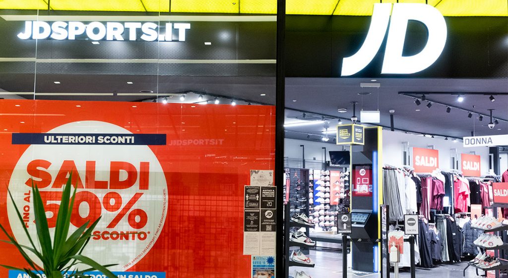 JD SPORTS Centro Commerciale Le Porte di Napoli Afragola Campania