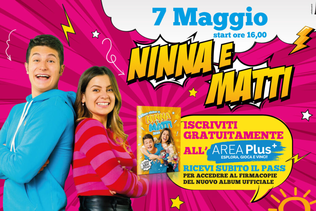 Ninna e Matti Firmacopie del nuovo album - Centro Commerciale Le Porte di  Napoli - Afragola, Campania